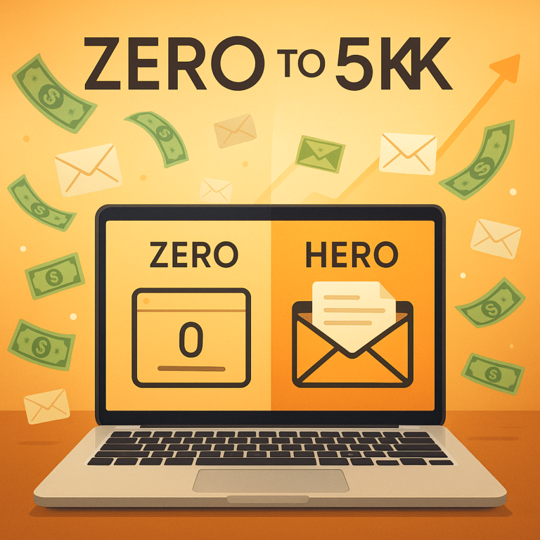From Zero to Hero: How I Turned Email Marketing into a $5K/Month Passive Income Stream (Without Being a Tech Genius)